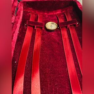 Elegant Red Violin Case with Humidor